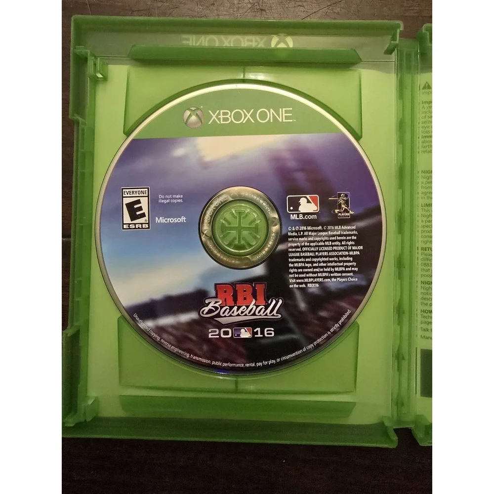 R.B.I. Baseball 16 (Microsoft Xbox One, 2016) - Nighthawk Entertainment -‎ MLB